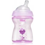 Chicco Natural Feeling kojenecká láhev růžová 250ml – Zbozi.Blesk.cz