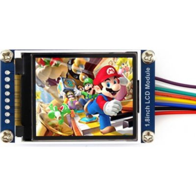 1,8" LCD displej s řídicí jednotkou ST7735S – Zboží Živě