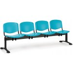 Euroseat plastová lavice do čekáren ISO, 4-sedák + stolek – Zboží Mobilmania