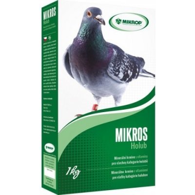 Mikros VHP pro holuby 1 kg – Zbozi.Blesk.cz