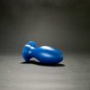 Anální kolík Topped Toys Gape Keeper 85 Blue Steel, prémiový silikonový anální kolík 17 x 6,9 cm