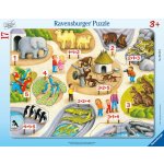 RAVENSBURGER První počty do 5 v ZOO 17 dílků – Hledejceny.cz