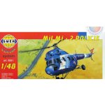 Směr Model helikoptéra Vrtulník Mi 2 Policie 1:48 – Zboží Dáma