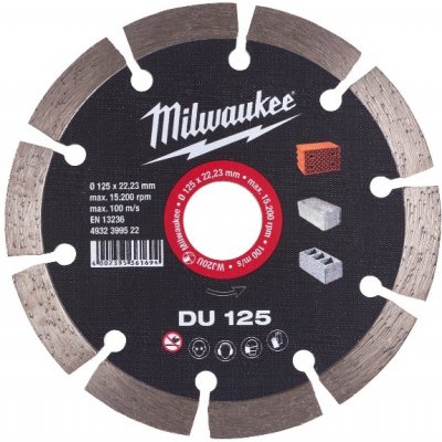 Milwaukee Diamantový kotouč 125 mm DU125 4932399522 – Zboží Mobilmania