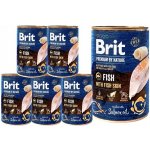Brit Premium by Nature Dog Fish with Fish Skin 400 g – Sleviste.cz