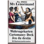 Mademoiselle Lenormand Wahrsagekarten, Orakelkarten. Cartomancy Deck, Jeu du destin – Zbozi.Blesk.cz