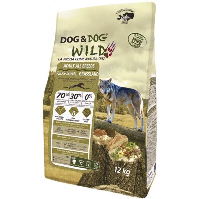 Dog & Dog Wild Regional Grassland 12 kg