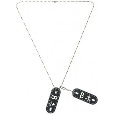 101 INC Dog Tag PVC Krevní skupina B+ pozitivní – Zboží Dáma