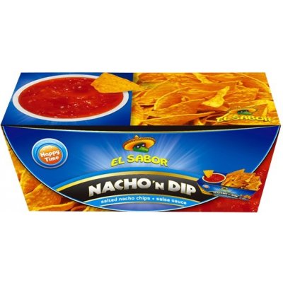 El Sabor Nacho chipsy so salsa omáčkou 175 g – Zboží Mobilmania