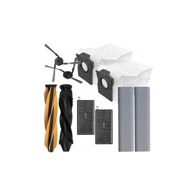 ElektroSkalka Dreame Bot Aqua10 Ultra Track RLR81CE kartáče a hepa filtry a mopovací textilie a sáčky 10 ks – Zboží Dáma