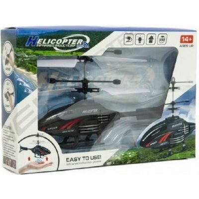 Teddies Vrtulník na ovládání rukou použití USB plast 16cm – Zboží Dáma