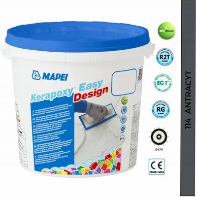 Mapei Kerapoxy Easy Design 3 kg antracitová – Zbozi.Blesk.cz