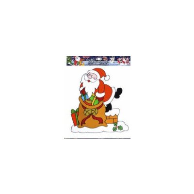WIDMANN Vánoční dekorace na okno Santa Claus 30cm F – Hledejceny.cz