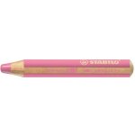 Stabilo Pastelka STABILO woody 3 v 1 barvička vodovka voskovka růžová 445846 – Hledejceny.cz