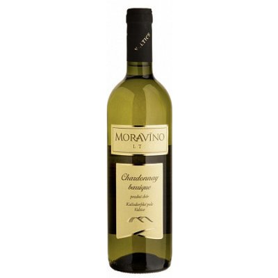 Moravíno Chardonnay Barrique pozdní sběr 13,5% 0,75 l (holá láhev)