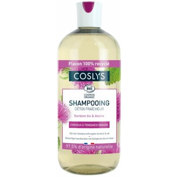 Coslys Shampoo pro mastné vlasy lopuch a oves 500 ml