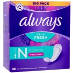 Always Dailies Fresh & Protect Flexistyle Normal Intimky 58 ks – Zboží Dáma
