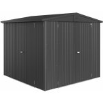 Biohort Přídavné dvoukřídlé dveře pro domek Europa tmavě šedé 172 x 148 cm – Hledejceny.cz