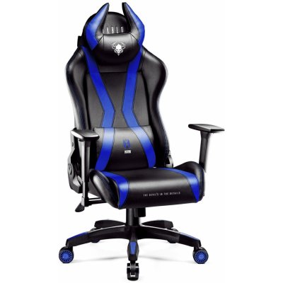 Diablo Chairs X-Horn 2.0 Normal: černo-modré – Sleviste.cz