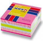 Hopax Stick'n Neon Cube Notes 51 × 51 mm, růžový – Zboží Dáma