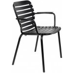 ZUIVER VONDEL Černá kovová zahradní židle – Sleviste.cz