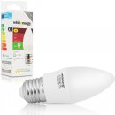 Whitenergy LED žárovka SMD2835 C37 E27 3W teplá bílá