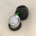 Hodiny na motorku Quartz černé/carbon | Zboží Auto