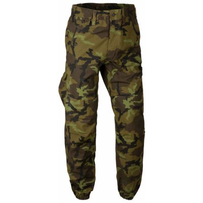 Rip-Stop kalhoty 95 letní se zeleným potiskem – Zboží Dáma