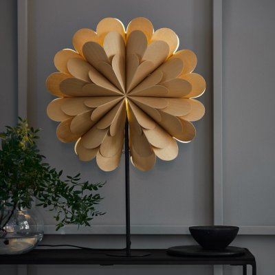 Markslöjd Stojící hvězda Maravilla zlatá/černá Výška 68 cm 705950 – Hledejceny.cz