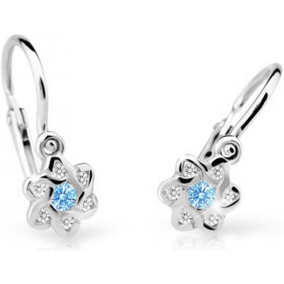 Cutie Jewellery dětské náušnice z bílého zlata C2149B-Arctic Blue od 2 660  Kč - Heureka.cz