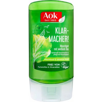 Aok Clear-Maker! čisticí gel s bílým čajem pro smíšenou a problematickou pleť 150 ml – Zboží Mobilmania