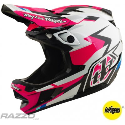 TroyLeeDesigns D4 Polyacrylite MIPS Roamer Magenta 2026 – Zboží Dáma