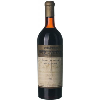 Chateau Boyd-Cantenac Margaux Grand Cru suché červené 1966 0,75 l (holá láhev) – Hledejceny.cz