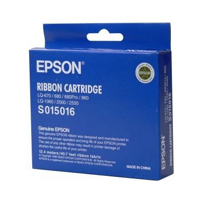 Barvicí páska Epson C13S015262, černá, LQ-2550, LQ-860, LQ-670, originál – Hledejceny.cz