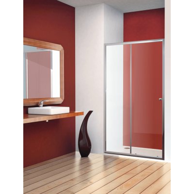 ARTTEC posuvné sprchové dveře do niky ONYX 116 - 121 cm čiré sklo