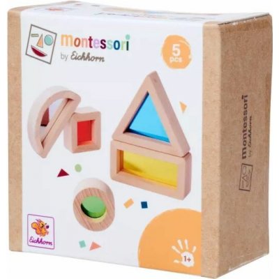 Eichhorn Montessori vzdělávací hračka 5 ks Formovací kostky – Hledejceny.cz