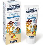 Pasta del Capitano Baby +3 Tutti Frutti dětská zubní pasta od 3 let 75 ml – Hledejceny.cz