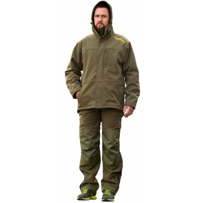 Mikbaits oblečení Nepromokavá funkční bunda STR zelená – Zboží Mobilmania