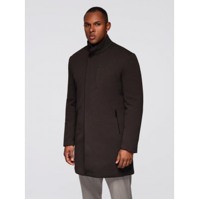 Ombre pánský kabát OM-COWC-0136 dark brown – Hledejceny.cz