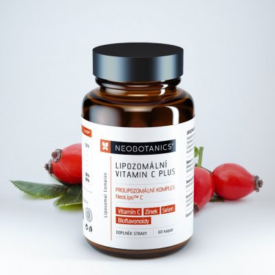 Neobotanics Lipozomální vitamin C Plus 60 kapslí – Hledejceny.cz