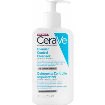 CeraVe Blemish Control čisticí gel proti nedokonalostem aknózní pleti 236 ml