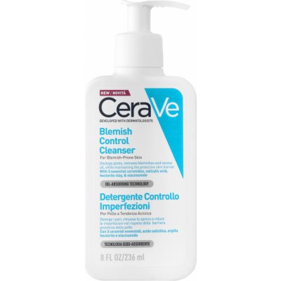 CeraVe Blemish Control čisticí gel proti nedokonalostem aknózní pleti 236 ml – Zboží Mobilmania