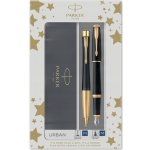 Parker Urban Matt Black CT sada plnicí pero a kuličková tužka 1501/2573381 – Zboží Živě