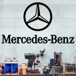 Dřevěná 3D samolepka - Mercedes-Benz – Zbozi.Blesk.cz