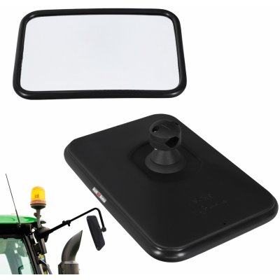 Vnější knoflíkové zrcadlo univerzální 31x20,5 cm | Zboží Auto