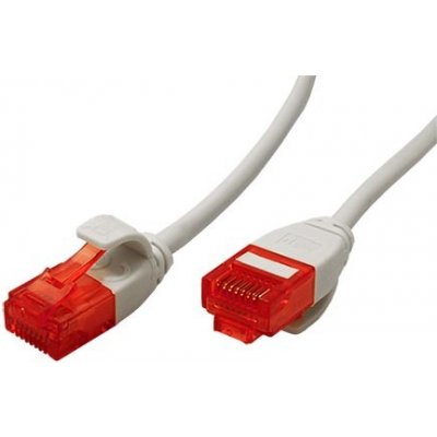 Goobay 93734 UTP patch, kat. 6, tenký, 10m, šedý – Zbozi.Blesk.cz