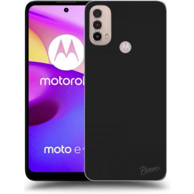 Pouzdro Picasee silikonové Motorola Moto E40 - Clear černé – Zboží Mobilmania