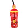 Dětská láhev a učící hrnek Stor plastový 3D pohár s figurkou Avengers 57778 360 ml