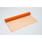 Organza 40cm/10y tmavě oranžová 014 – Zboží Dáma