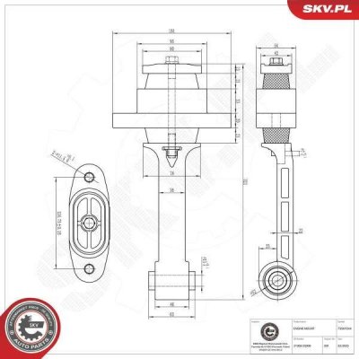 Zavěšení motoru ESEN SKV 75SKV244 – Sleviste.cz